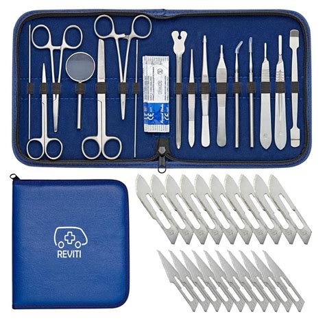 Reviti 36 Pcs Advanced Dissection Kit - Premium Quality Stainless Steel ...