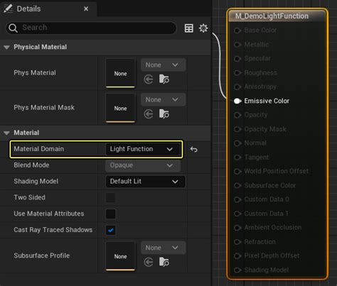 Image result for Unreal Light Function Material