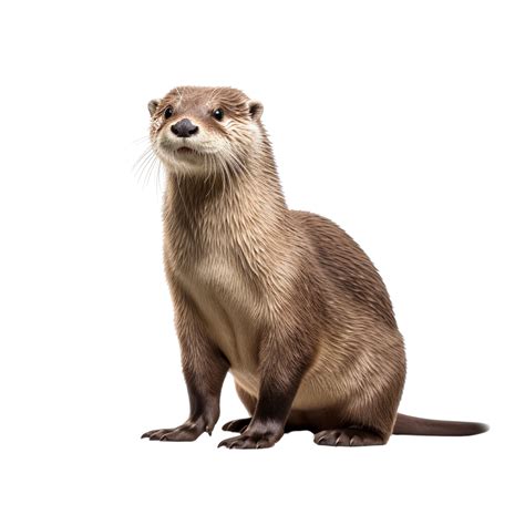 AI generated Otter clip art 39851403 PNG