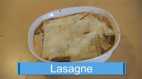 Lasagne   YouTube