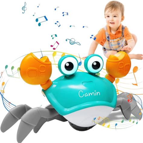 Buy Camin Crawling Crab Toy Baby Musical Kids Toy with LED Lights ...