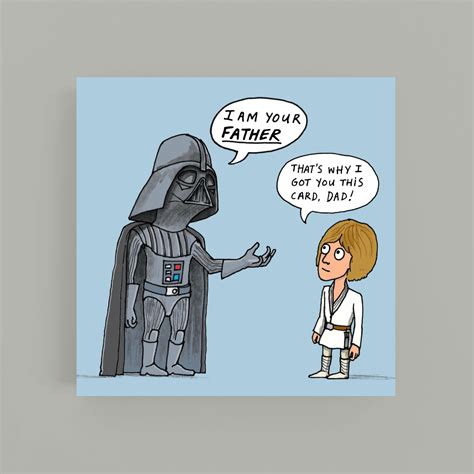 Darth Vader And Luke Skywalker Fathers Day