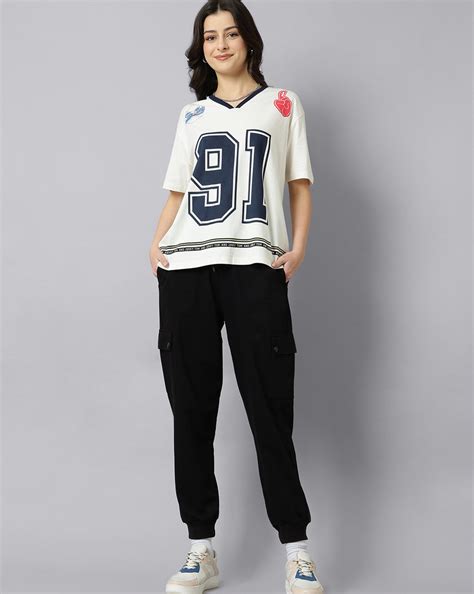 Tom & Jerry Printed Oversized Tshirt For Women – Free Authority