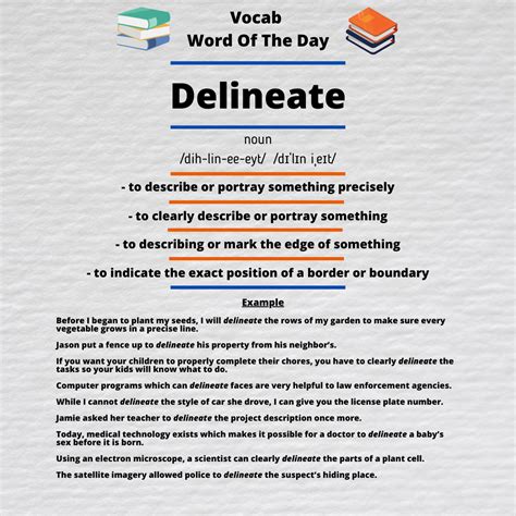 Delineate : r/words