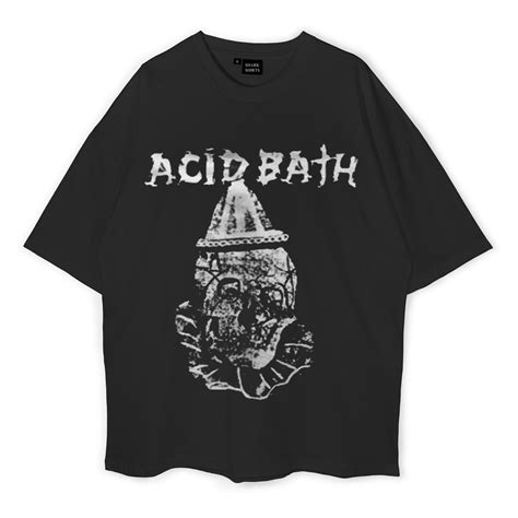 Acid Bath Oversized T-Shirt - Shark Shirts