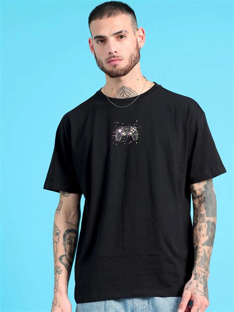 Men Printed Oversized Cotton T-Shirt – SILISOUL