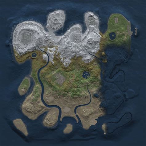 Image result for Rust Map Monuments