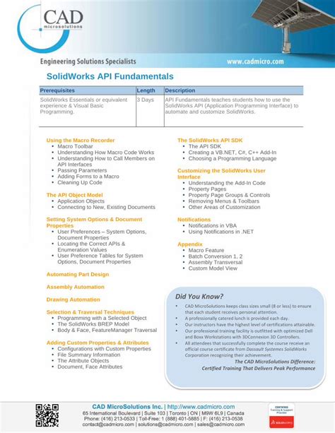 Image result for SolidWorks API Tutorial