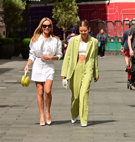 Amanda Holden and Her Daughter Alexa Louise Florence Hughes - London 06 ...
