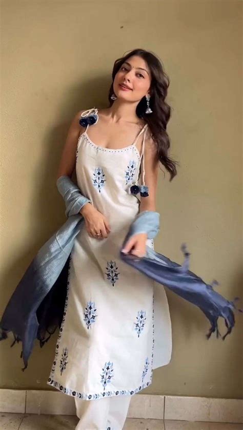 LADY LOOK 021 KHADI COTTON FANCY DESIGNER LOOK KURTI WITH PANT AND ...