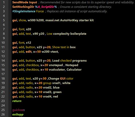 Image result for AHK GUI Color Codes