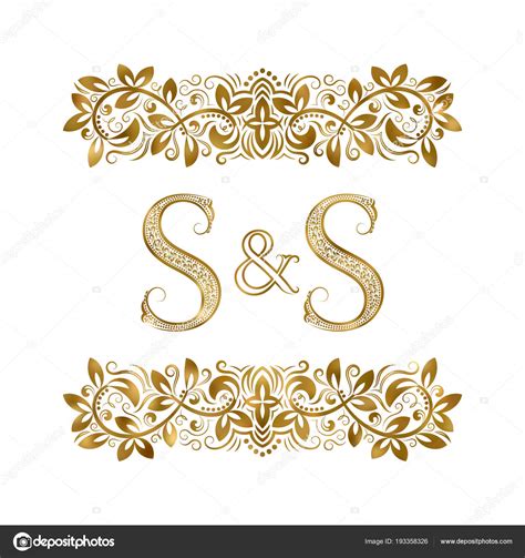 Am finding a good logo for the initials s and s - Invites and ...