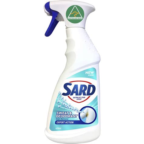 Sard Sweat & Deodorant Stain Remover Spray 420ml | Woolworths