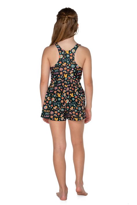 Girls Board Shorts - Pink Retro - Dusty – Olga Valentine Swimwear