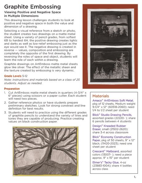 Image result for Beginner Graphite Drawing Lesson Plan