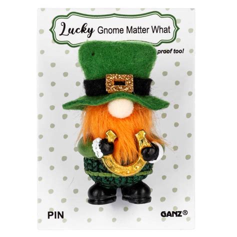 Lucky Gnome Matter What Pin at the Nut House