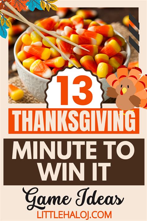 Thanksgiving minute to win it game ideas fun family activities for ...