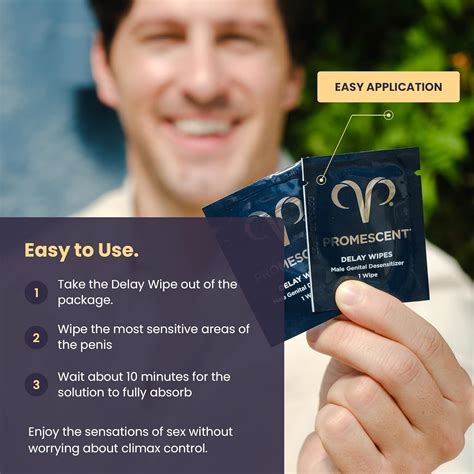 Buy Promescent Delay Wipes Sexual Enhancer for Men to Last Longer in ...