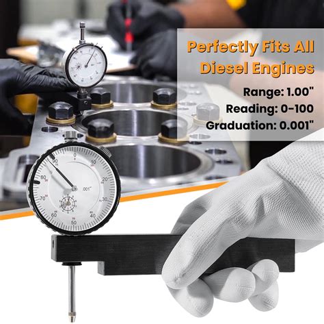 Buy E-cowlboy 6434 Sleeve Height and Counter Bore Gauge for All Diesel ...