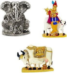 Le Lord | Ganesha Ganesh Ganpati (Oxidised) Krishna (Krishn) Murlidhar ...