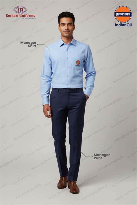 IOCL manager Uniform: Shirt | Indian Oil Corporation Uniforms