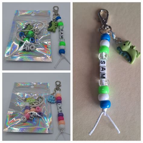 Image result for DIY Bead Keychain
