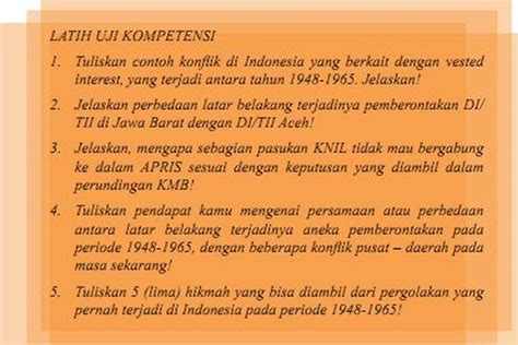 jawaban sejarah indonesia kelas 12 halaman 46