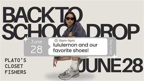 Back To School lululemon & Best Shoes Drop!, 8680 E 96th St, Fishers ...