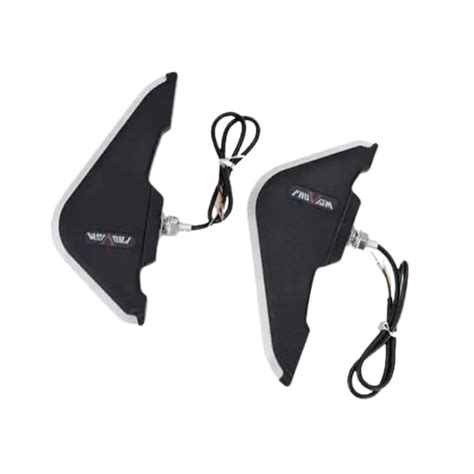 PGXPITSTOP 1 Pair Universal Bike Aerodynamic Winglets Side Spoilers ...