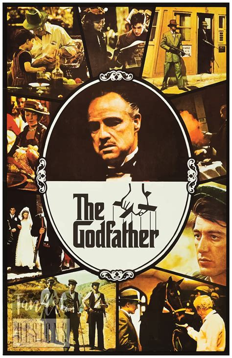 The Godfather Poster the Godfather Movie Poster the Godfather Print ...