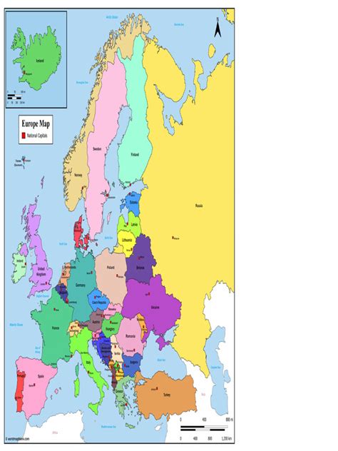 Europe On Map 的图像结果