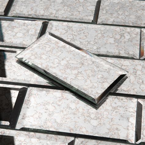 Antique Mirror Glass Backsplash Tile