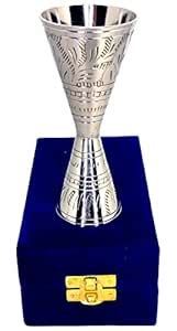 Buy Akanksha Arts Alluring conical Peg Measure - Made of Brass, Hand ...