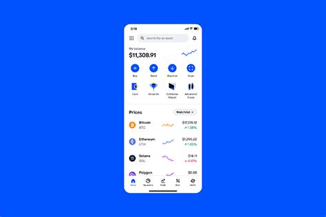 Image result for Coinbase User Interface
