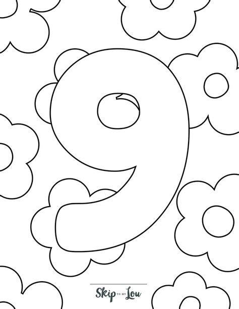 Image result for Numbers 0 to 9 Printable Color