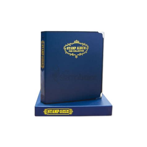 3-RING STAMP ALBUM FILE (EMPTY) WITH DUST COVER – Stampboxx