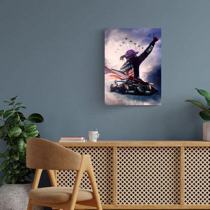 Lewis Hamilton F1 Poster – Rare & Cult