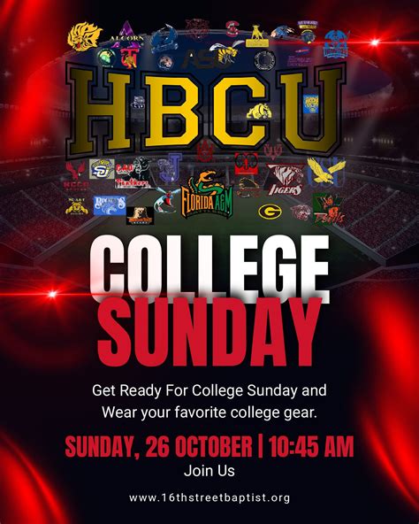 HBCU College Sunday - 16th Street Baptist Church