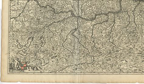 Antique Map of Austria by N. Visscher, circa 1690 For Sale at 1stDibs