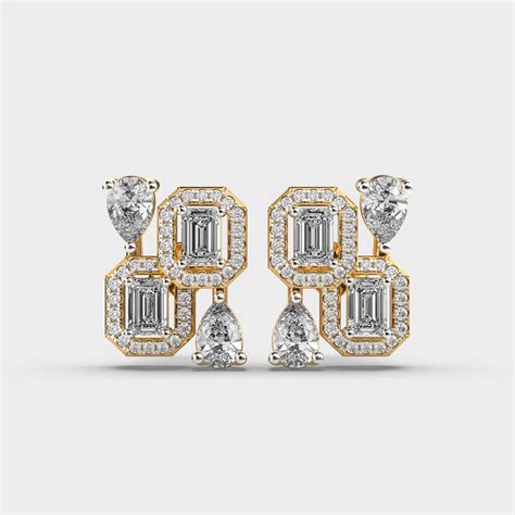 Buy Regal Eternity Diamond Studs At Jewelbox