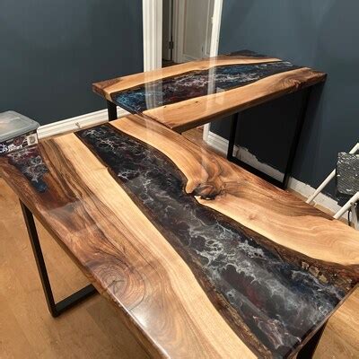 Buy Epoxy Resin Table Custom Table Made to Order Table Ocean Online in ...