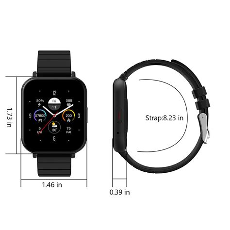 Buy Ruziyoog Smart Watch with Heart Rate Blood Oxygen Sleep Monitor ...