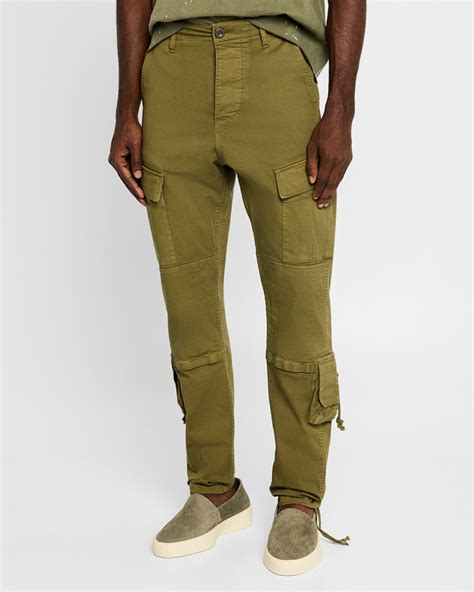 John Elliott Men's Slim Tactical Cargo Pants | Neiman Marcus