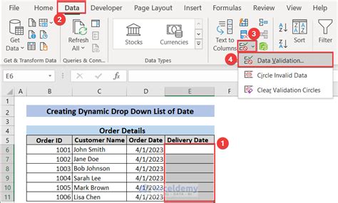 Image result for Data Validation in Excel Examples