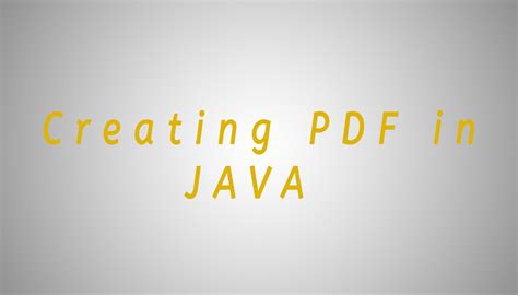 iText PDF Java 的图像结果