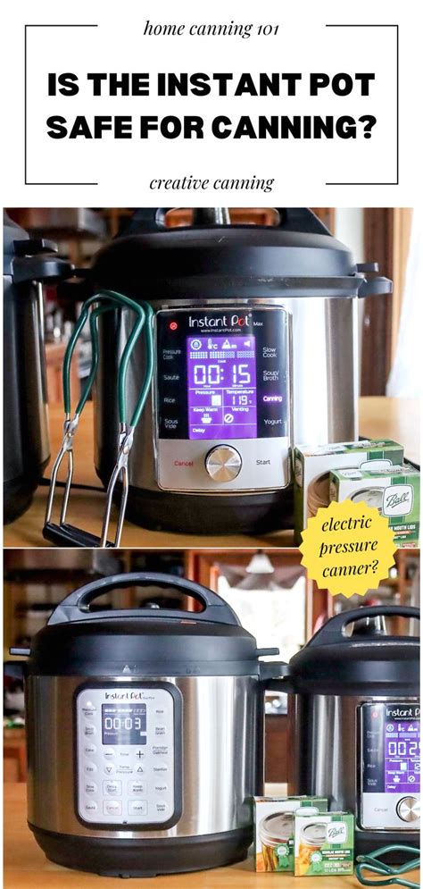 Image result for Instant Pot Tutorial Canning