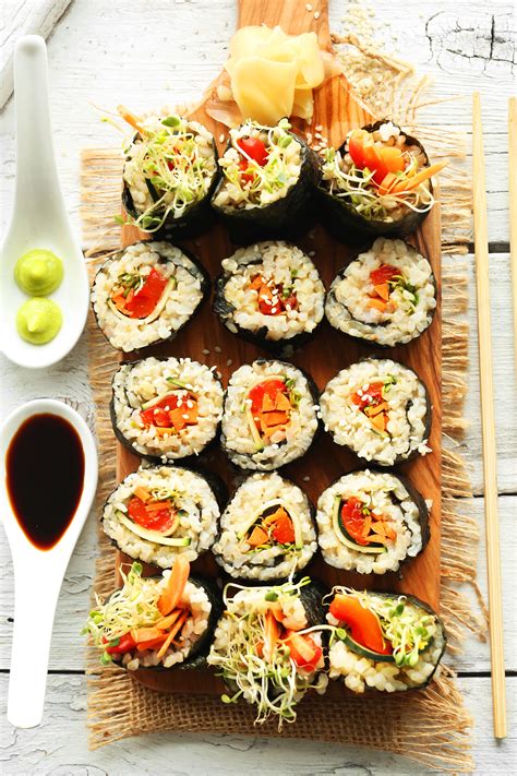 Brown Rice Sushi | Minimalist Baker Recipes