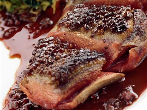 magret de canard miel balsamique cyril lignac