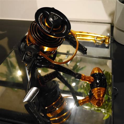 8000XH/16000S #Black/Gold SPINNING REEL JM MONSTER GAME 8000XH/16000S ...