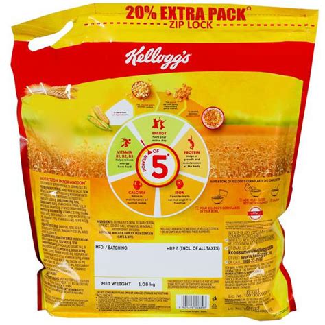 Bigoffers » Kelloggs Original Corn Flakes (Free 15% Extra) 900g